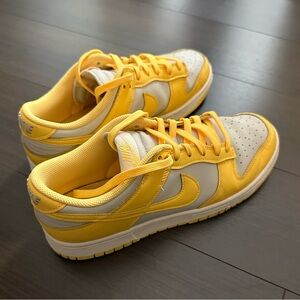 Nike Yellow and Gray Sneakers